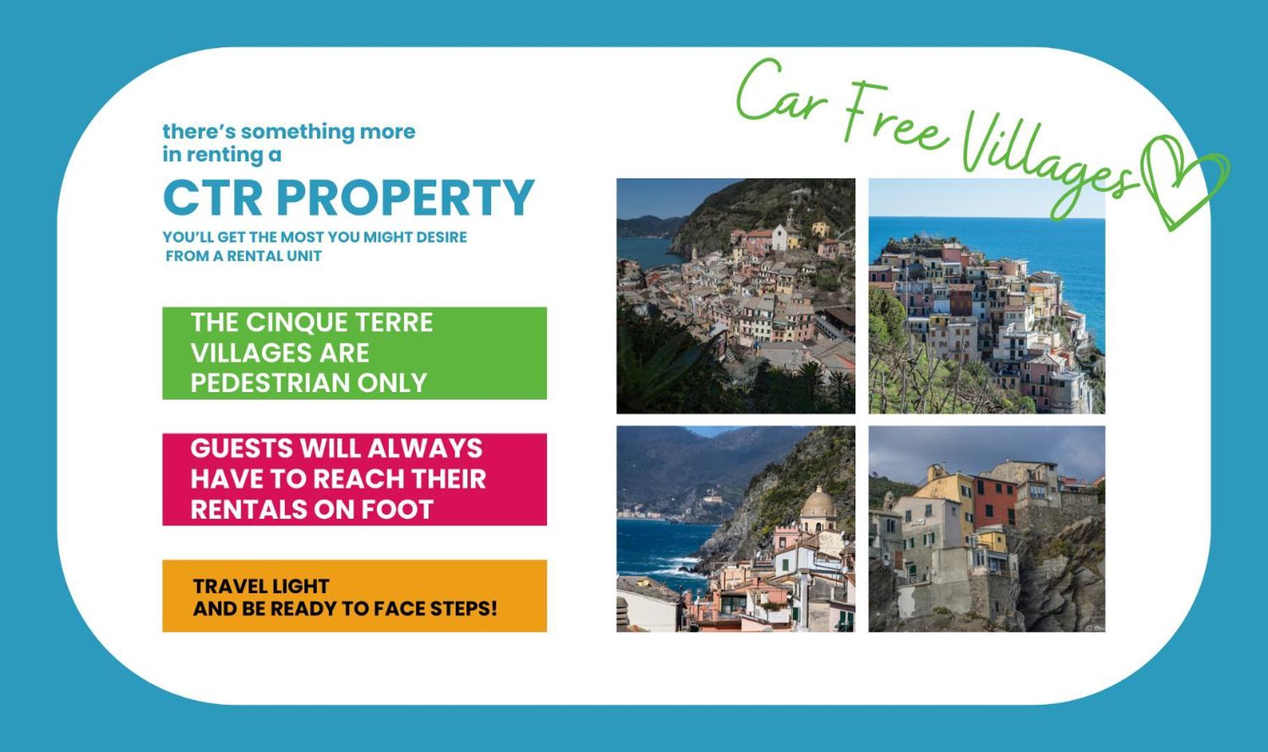 Ventega Sea View Apartment Vernazza Bagian luar foto