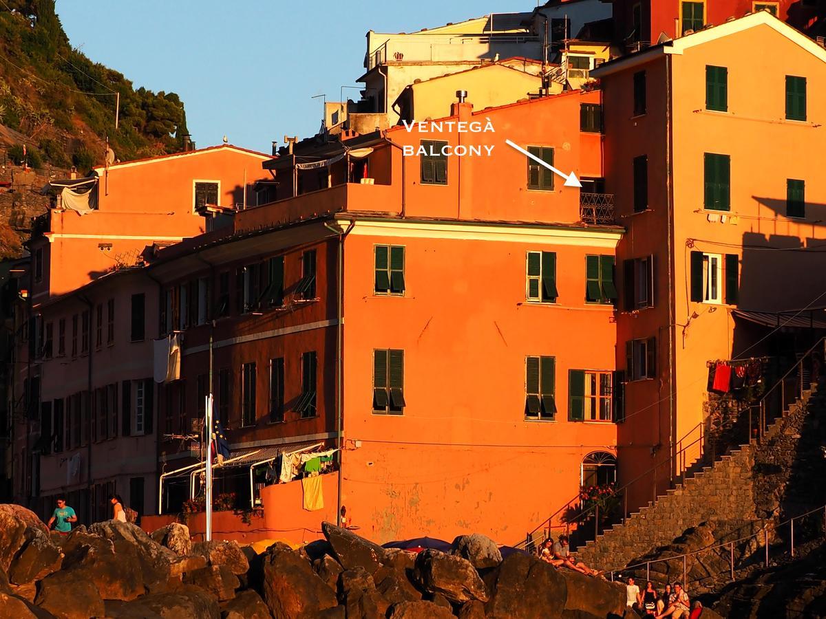 Ventega Sea View Apartment Vernazza Bagian luar foto